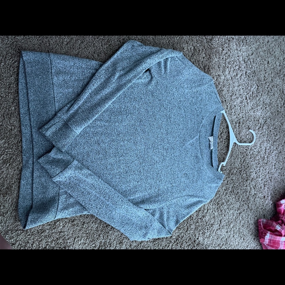 Gray sweater